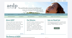 Desktop Screenshot of aedpinstitute.org