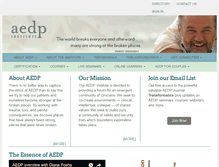 Tablet Screenshot of aedpinstitute.org